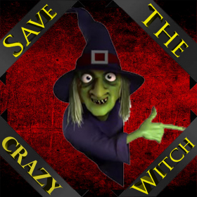 couverture jeu vidéo Save the Crazy Witch .