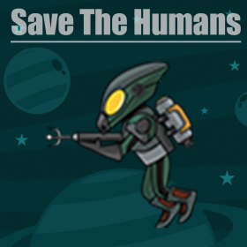 couverture jeu vidéo Save The Humans From The Aliens