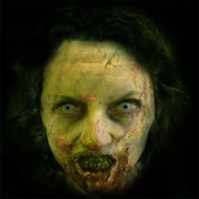 couverture jeu vidéo Scary zombie face