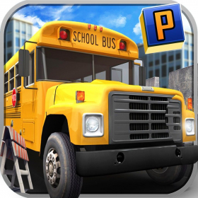 couverture jeu vidéo School Bus Parking Frenzy ( 3D Simulation Game)