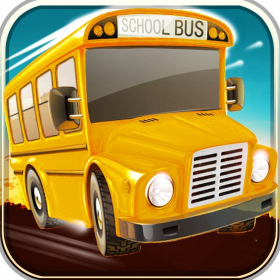 couverture jeu vidéo School Bus Stunt Racing