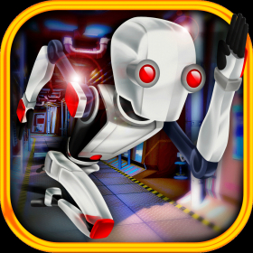 couverture jeu vidéo Scifi Robot 3D Run rapide Action Aventure En meilleure machine Games Factory monde libre