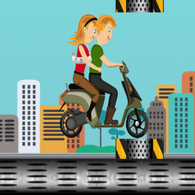 couverture jeu vidéo Scooter Skating