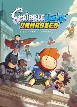 couverture jeu vidéo Scribblenauts Unmasked