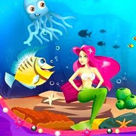 couverture jeu vidéo Sea Ocean Mermaid: Blow Up Jellyfish and Sea Urchin