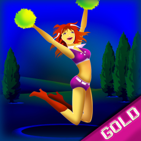 couverture jeu vidéo Sexy Cheerleader Trampoline Mega Jump : The High School Campus Gym Adventure - Gold Edition
