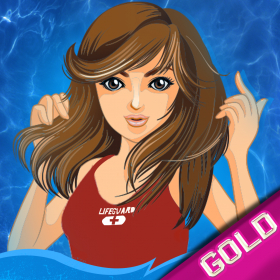 couverture jeu vidéo Sexy Lifeguard Day Job : The bombshell saving teen's lives - Gold Edition