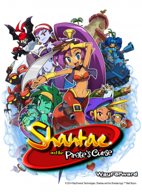 couverture jeu vidéo Shantae and the Pirate&#039;s Curse