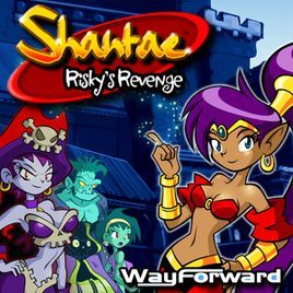 couverture jeu vidéo Shantae : Risky&#039;s Revenge