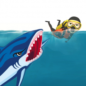couverture jeu vidéo Shark Attack ∙Is back hungrier than ever!
