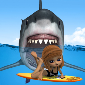 couverture jeu vidéo SHARK. HD