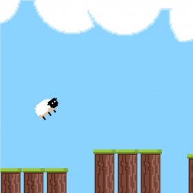 couverture jeu vidéo Sheep Jump - Swipe to Jump