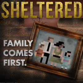 couverture jeu vidéo Sheltered