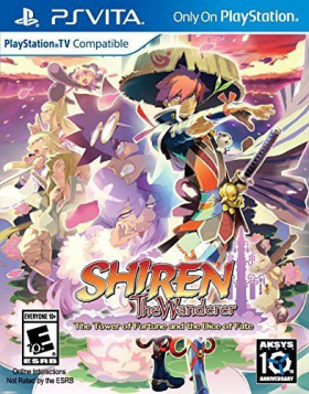 couverture jeu vidéo Shiren the Wanderer: The Tower of Fortune and the Dice of Fate