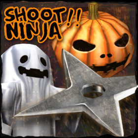couverture jeu vidéo Shoot!! Ninja: Halloween