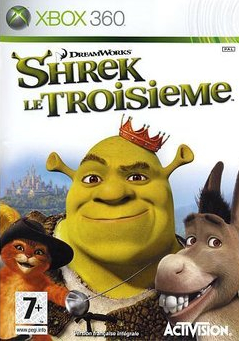 couverture jeu vidéo Shrek le Troisième