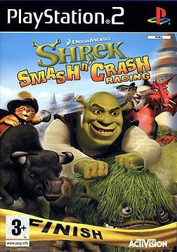 couverture jeu vidéo Shrek : Smash N&#039; Crash Racing