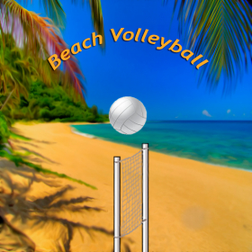couverture jeu vidéo Simple beach volleyball free