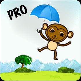 couverture jeu vidéo Singe Float Jumper Vol Quest - Parapluie flottant Bananier mondiale Pro
