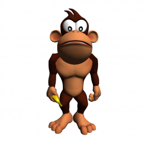couverture jeu vidéo singe obtient des bananes