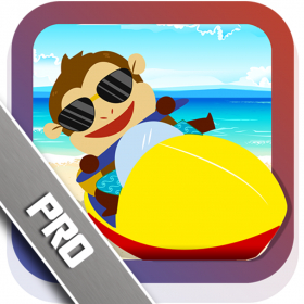 couverture jeu vidéo Singes Gone Wild Pro - Epic Chimp mer Racing Frenzy