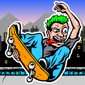 couverture jeu vidéo Skate Trash