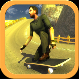 couverture jeu vidéo Skateboard Racing