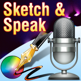 couverture jeu vidéo Sketch &amp; Speak - Voice Record Meeting Notes &amp; Draw or Picture Sign Autograph