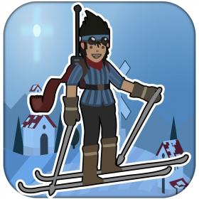 couverture jeu vidéo Ski Comme Une Oiseau En La Neige - Montée La Le Plus Haut Montagnes De Votre Vie