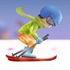 couverture jeu vidéo Ski Fou Course Aventure - meilleure course manie de ski