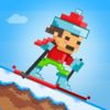 couverture jeux-video Ski Jumpers - Play Free Pixel 8-bit Skiing Games