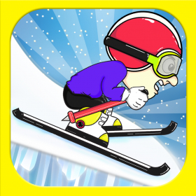 couverture jeu vidéo Skiing Stunt Ski - Snow Mountain Stunt Racing Game Extreme FREE