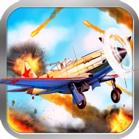 couverture jeu vidéo Sky Hero Air Fighter Pro - Best Retro Dogfight Shooting
