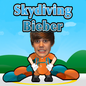 couverture jeu vidéo Skydiving Bieber