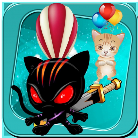 couverture jeu vidéo Skyward Parachute Touch Cats Free (Skyward Parachute tactiles Chats gratuit)