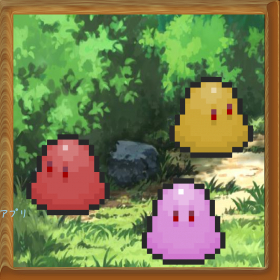 couverture jeu vidéo Slime appeared from the grass！