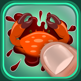 couverture jeu vidéo Smashed Crabs : Smashing Mania Games to Save Girl for Kids and Adult.