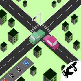 couverture jeu vidéo Smashy Xing - Wanted Crossy Road Smashy Driver Endless Arcade