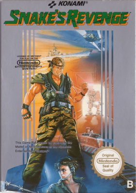 couverture jeu vidéo Snake&#039;s Revenge