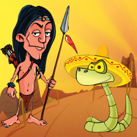 couverture jeux-video SnakeAttack! Native American Hunter