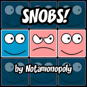 couverture jeu vidéo Snobs