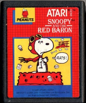 couverture jeu vidéo Snoopy and the Red Baron