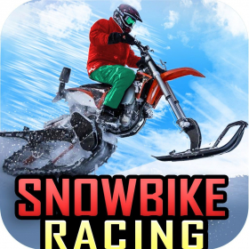 couverture jeu vidéo Snow Bike Racing ( 3D Snowbike sports Race Game on Arctic ice Tracks )