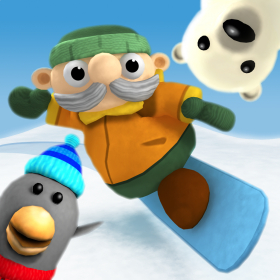couverture jeu vidéo Snow Spin - Snowboarding Adventure!