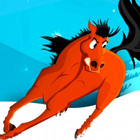 couverture jeu vidéo Snow Valley Horse Race Competition : The Winter Agility Sport Run - Gold
