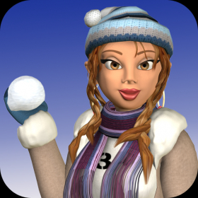 couverture jeu vidéo Snowball Girl