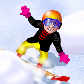 couverture jeu vidéo Snowboard Speed Race