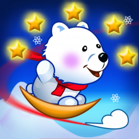 couverture jeu vidéo Snowman Bear Race FULL - Slide the bear to the end