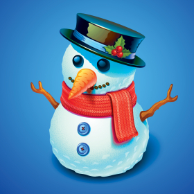 couverture jeu vidéo Snowman Frosty Run - Best Adventure Winter Fun Games.