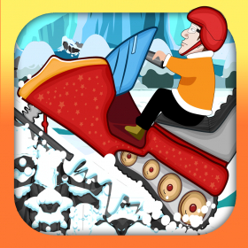 couverture jeu vidéo Snowmobile Moto Mayhem - Xtreme Snow Sled Downhill Racing PRO